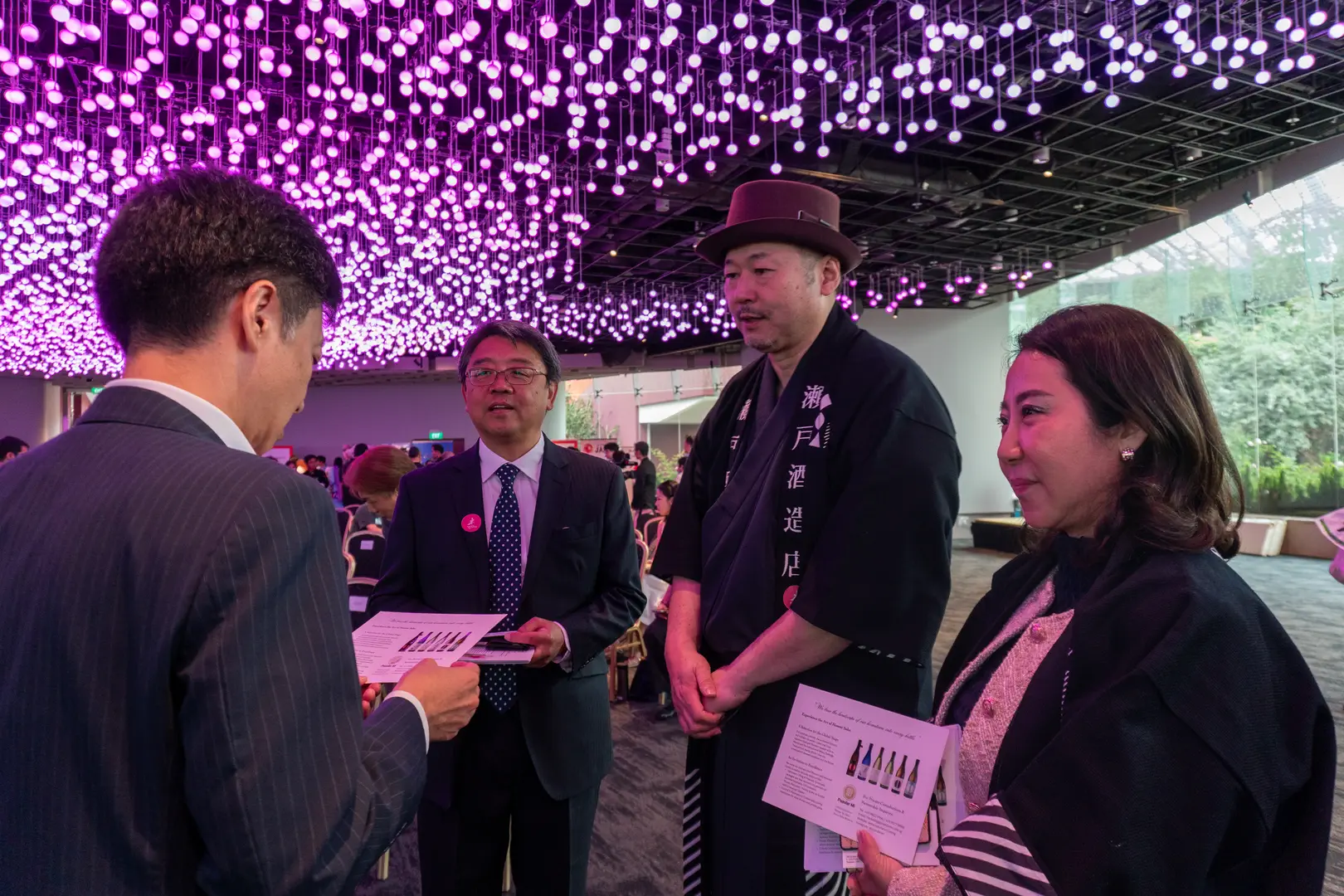 11th Sakura Festival Launch at Gardens by the Bay with Popular Mi - Seto Suzho Sake Gallery