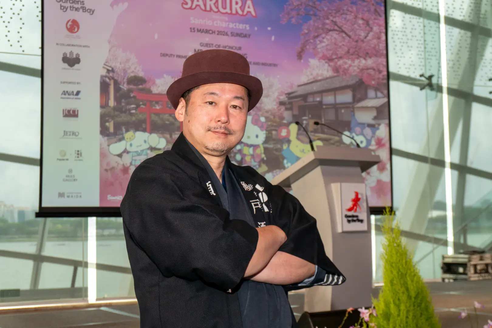 11th Sakura Festival Launch at Gardens by the Bay with Popular Mi - Seto Suzho Sake Gallery