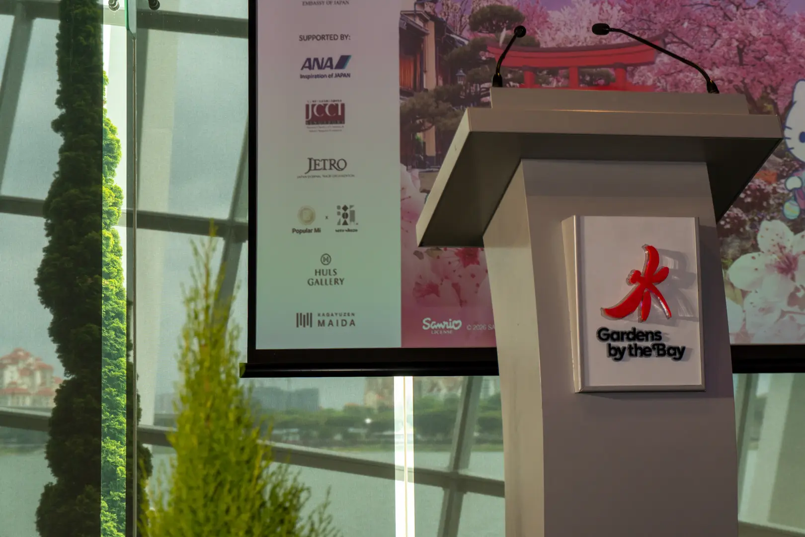 11th Sakura Festival Launch at Gardens by the Bay with Popular Mi - Seto Suzho Sake Gallery